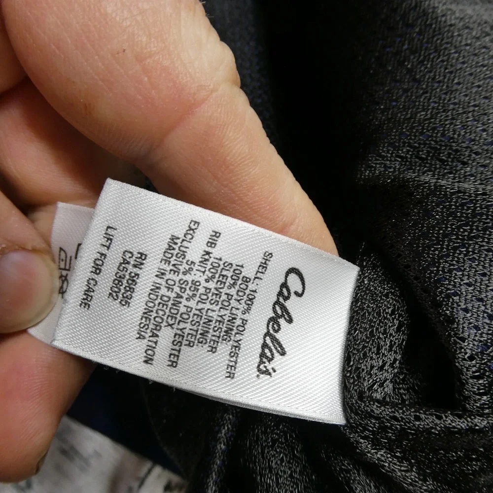 Cabelas Windbreaker Jacket Size Medium Blue Mesh Lined‎ Pullover Windshirt